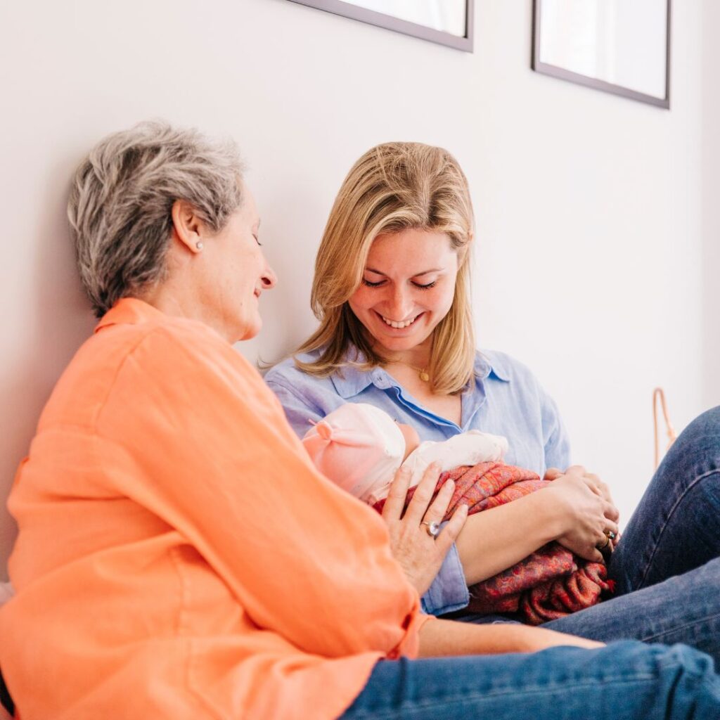 Cours prénataux avec grands-parents